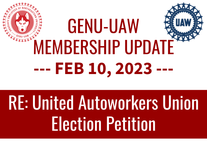 RE: United Autoworkers Union Election Petition
