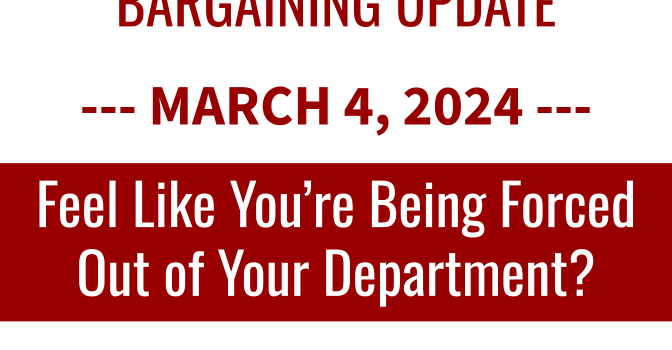 Feel Like You’re Being Forced Out of Your Department?